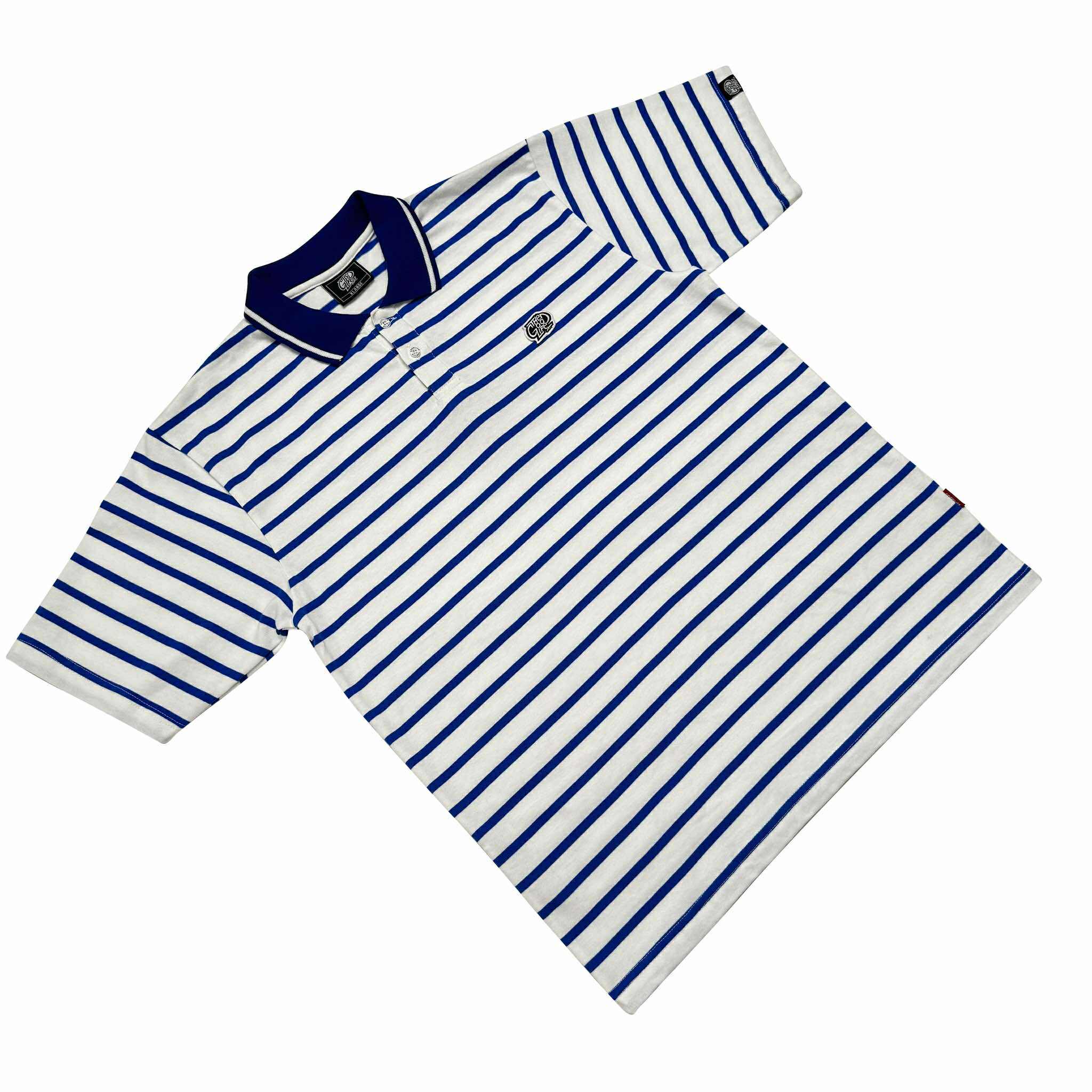THIN LINES (BLUE) POLO SHIRT