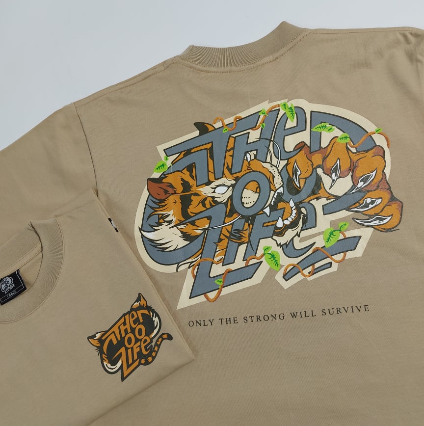 TIGER (KHAKI) T-SHIRT