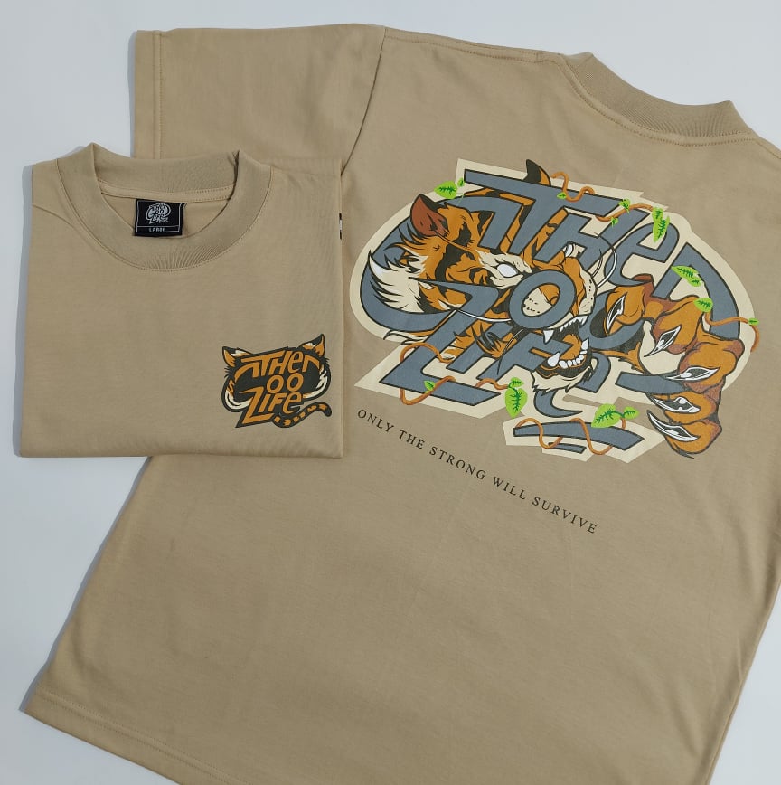 TIGER (KHAKI) T-SHIRT