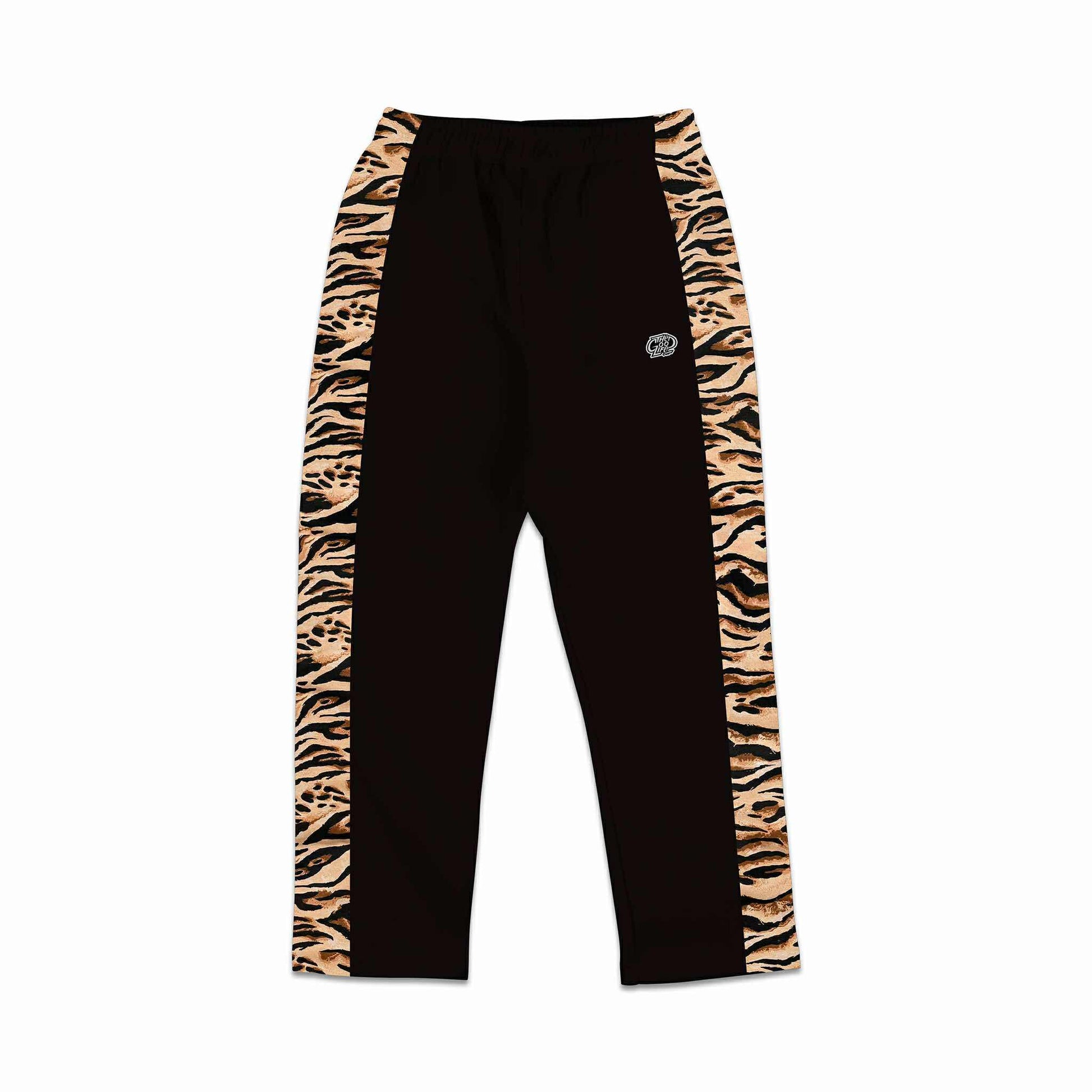 SPLIT TIGER (BLACK) PANTS