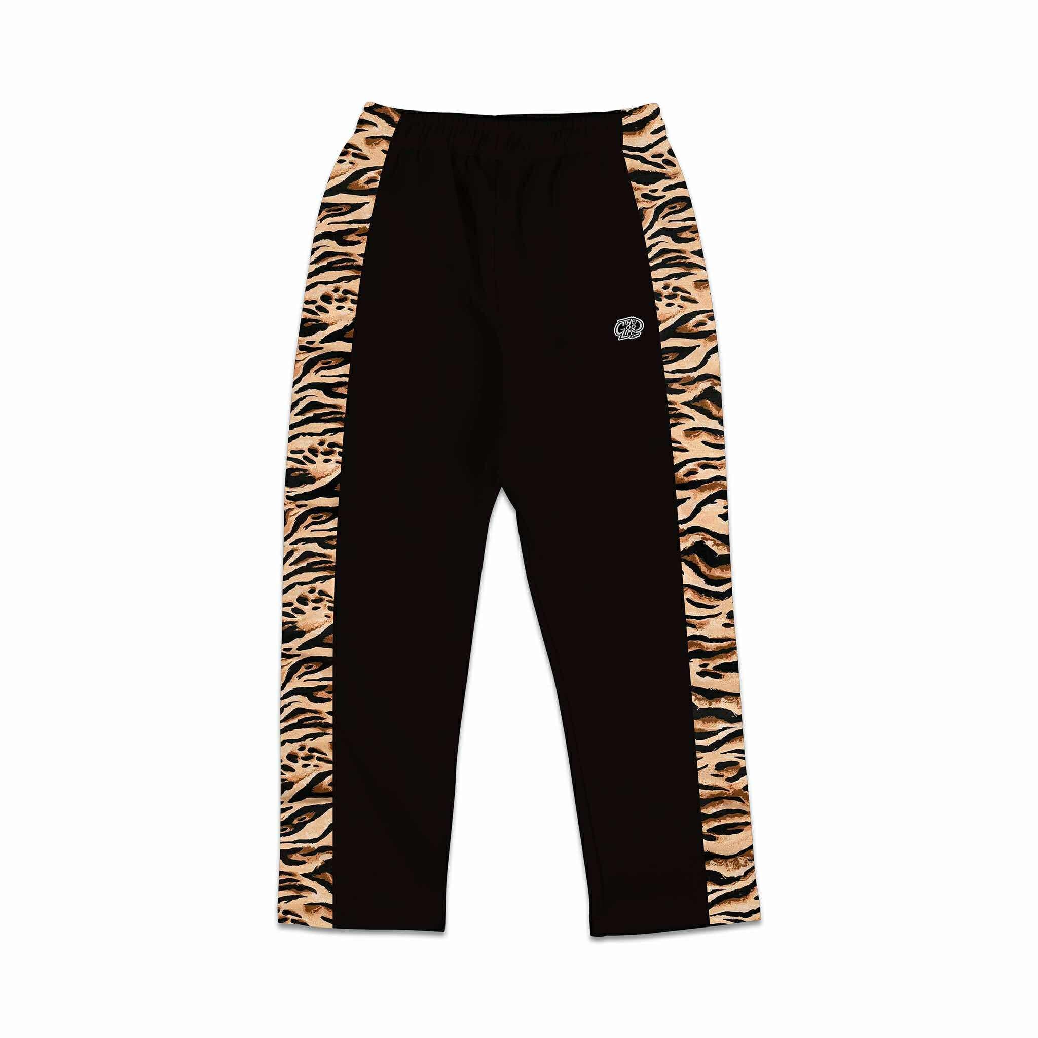 SPLIT TIGER (BLACK) PANTS