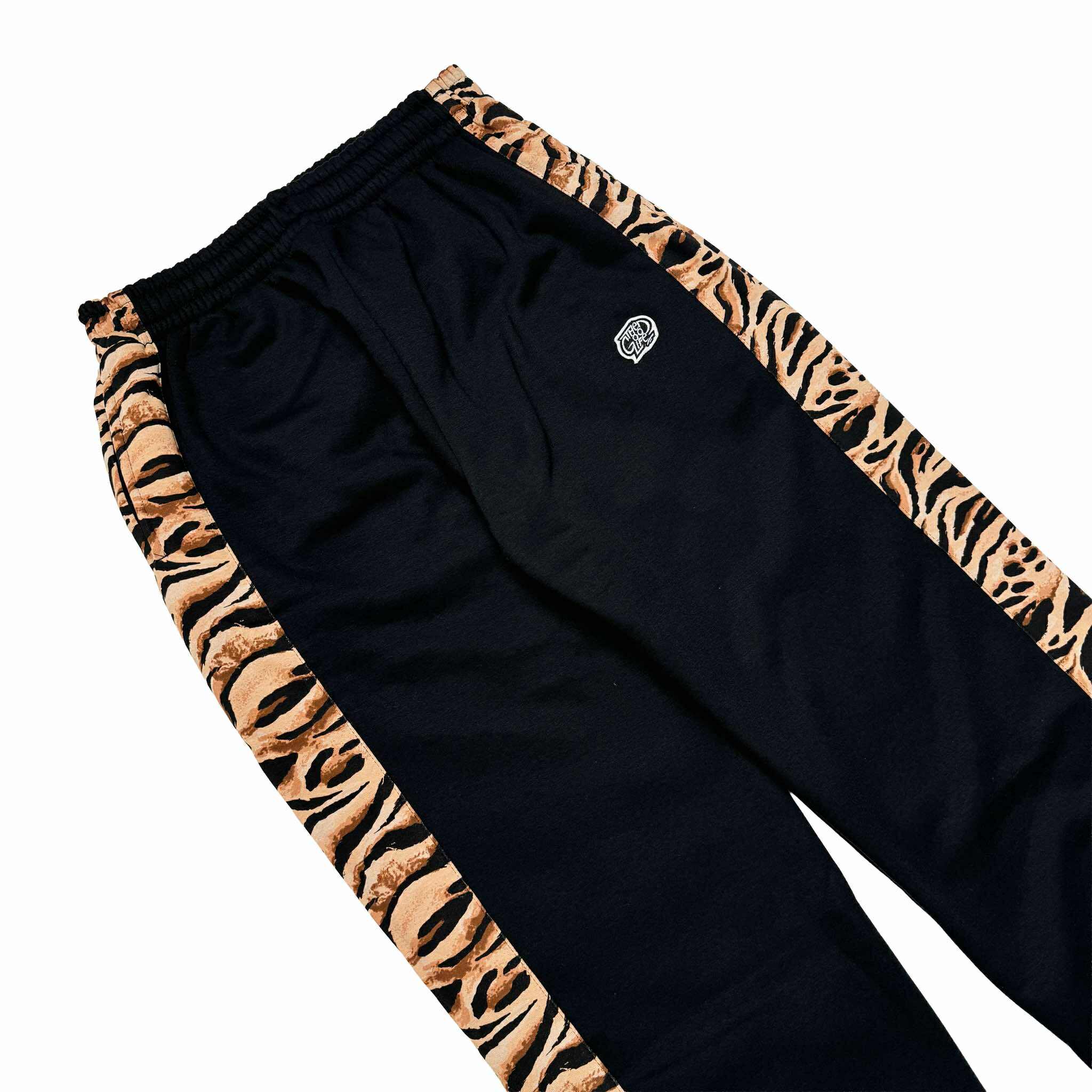 SPLIT TIGER (BLACK) PANTS