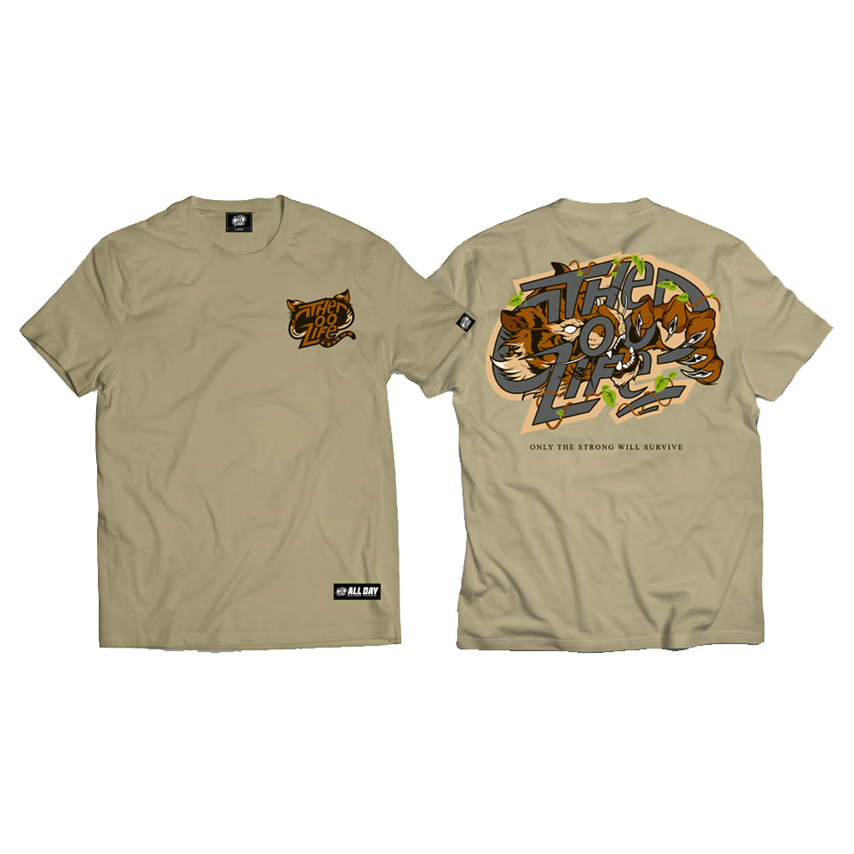 TIGER (KHAKI) T-SHIRT