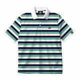 TRI-STRIPES (MINT/NAVY) POLO SHIRT