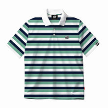 TRI-STRIPES (MINT/NAVY) POLO SHIRT