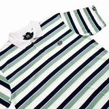 TRI-STRIPES (MINT/NAVY) POLO SHIRT