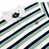 TRI-STRIPES (MINT/NAVY) POLO SHIRT
