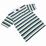 TRI-STRIPES (MINT/NAVY) POLO SHIRT