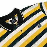 TRI-STRIPES (GREEN/YELLOW) POLO SHIRT
