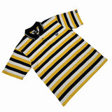 TRI-STRIPES (GREEN/YELLOW) POLO SHIRT