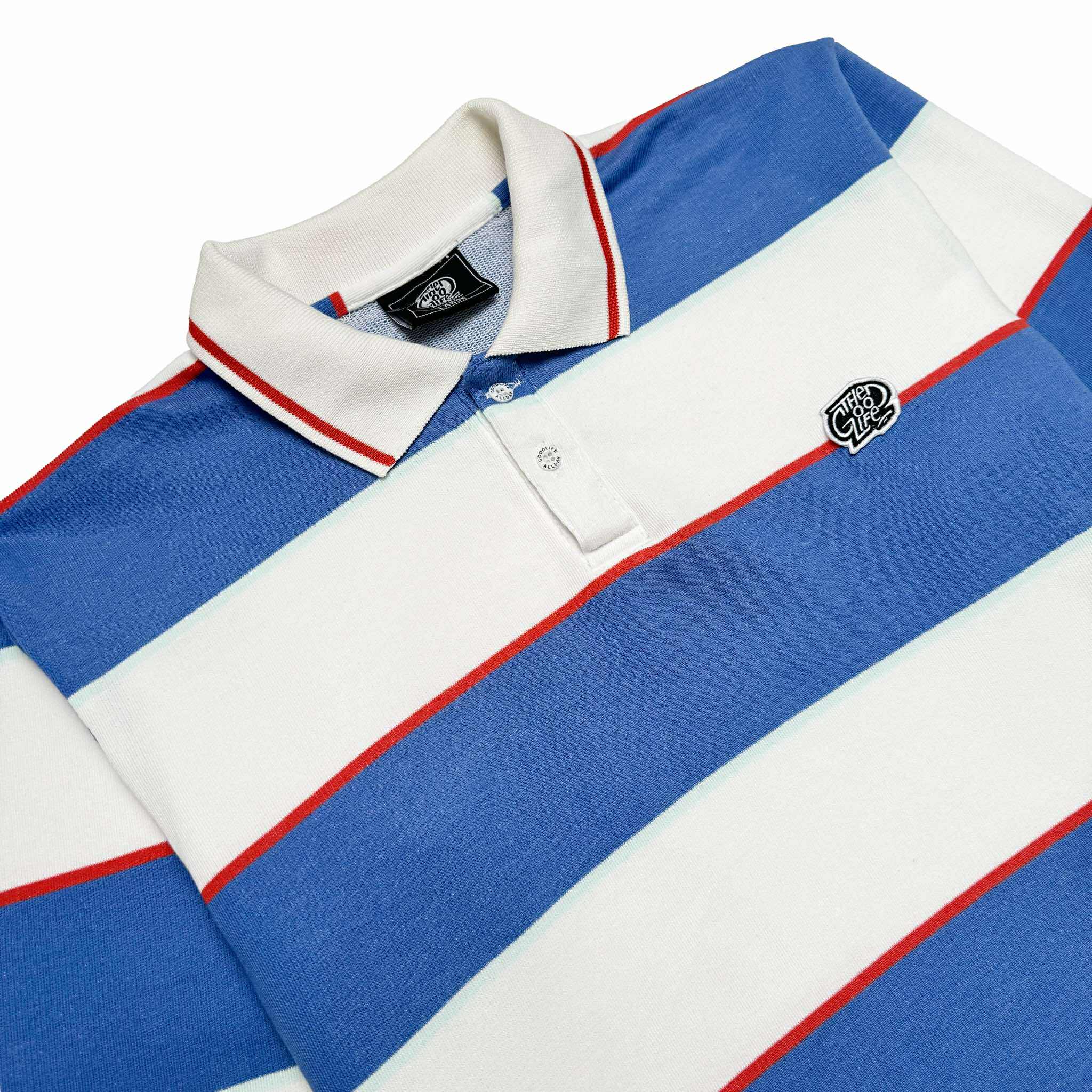 TRIWAVE (3TONE) POLO CREWNECK