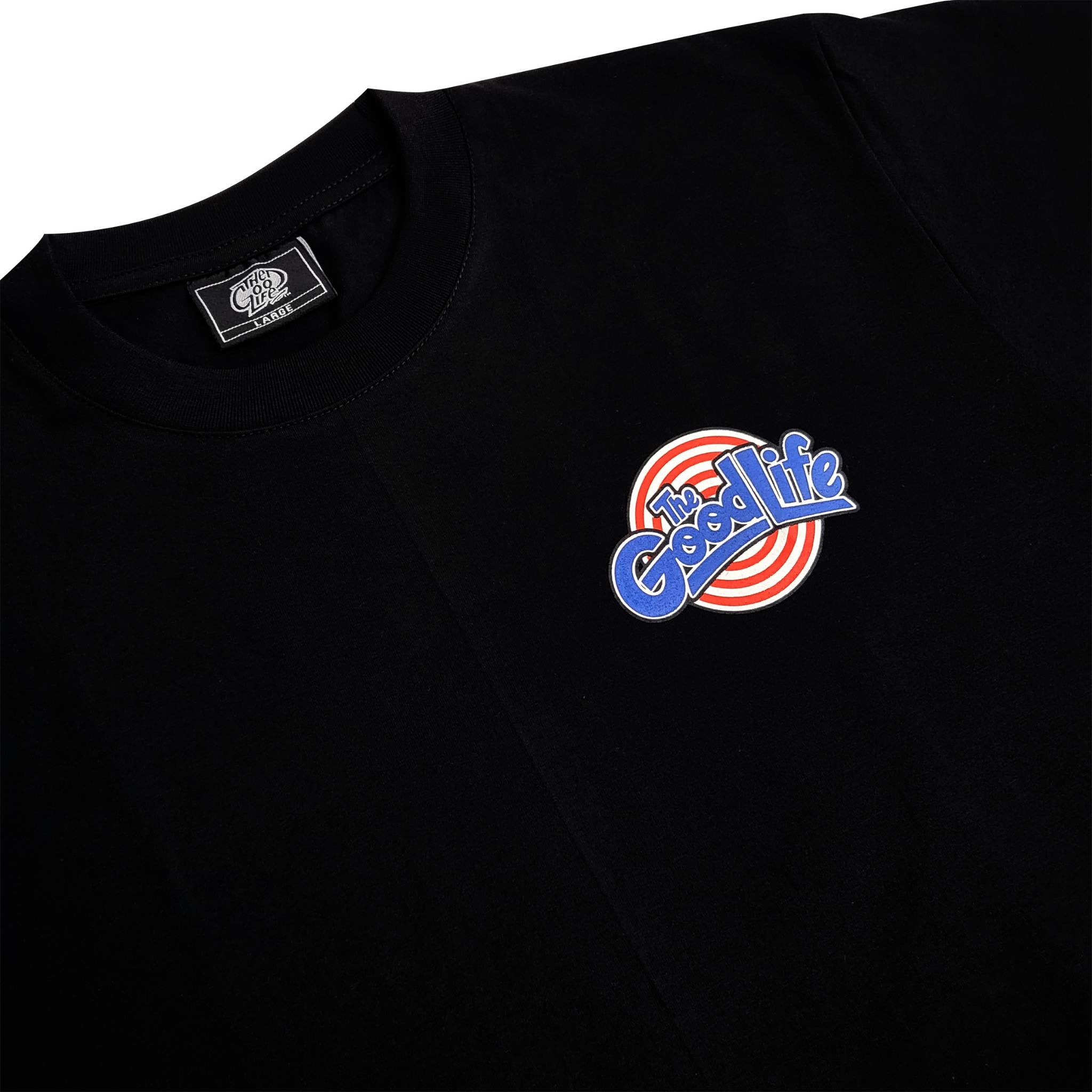 TS LOGO (BLACK) TEE - "TUNE SQUAD v2"
