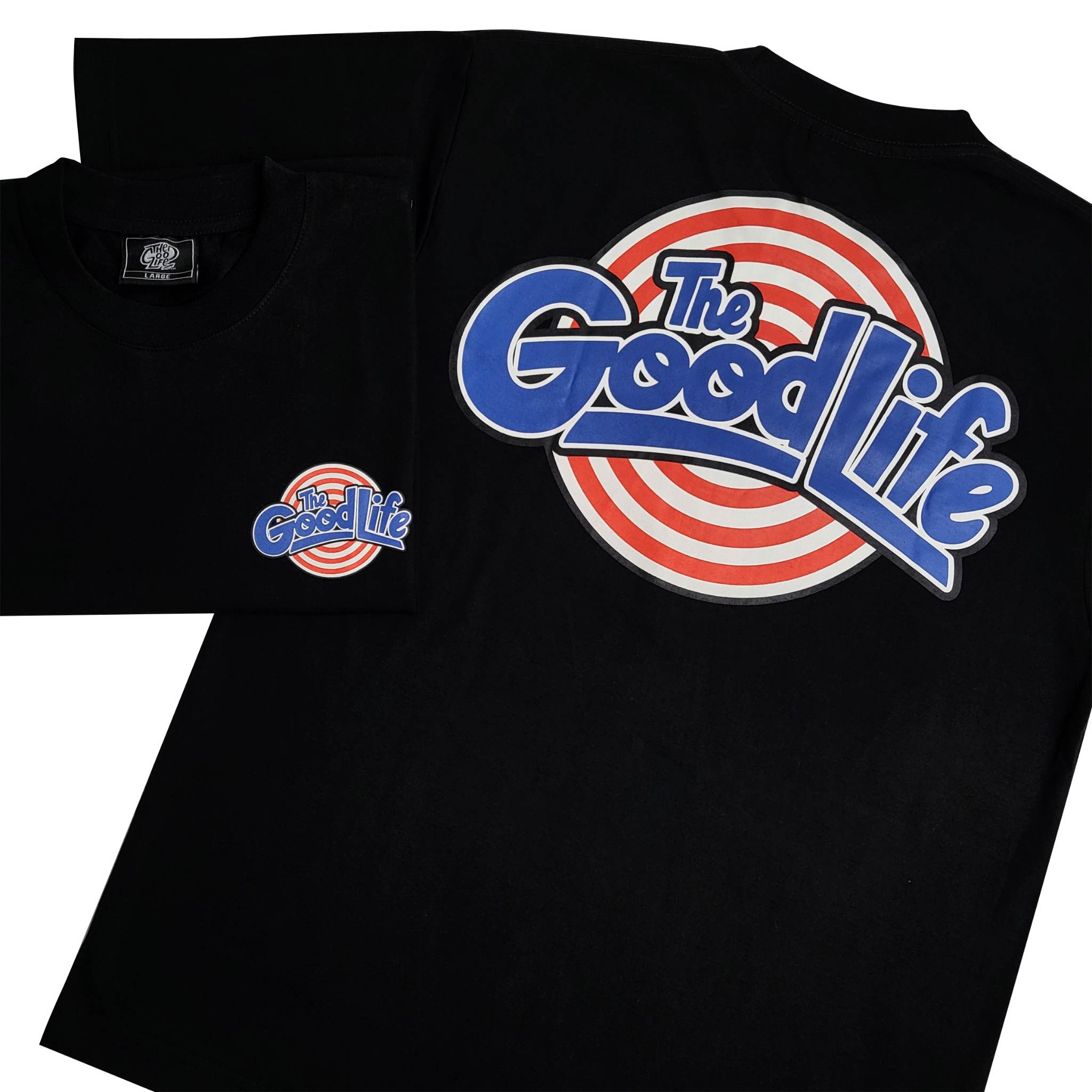 TS LOGO (BLACK) TEE - "TUNE SQUAD v2"