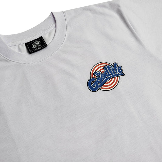 TS LOGO (WHITE) T-SHIRT - "TUNE SQUAD v2"
