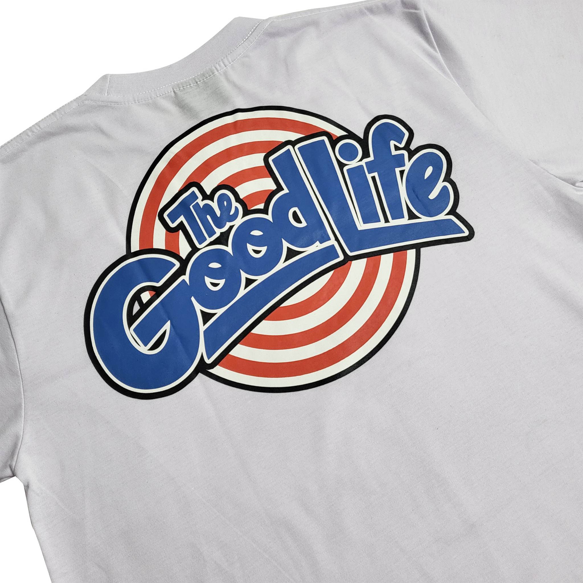 TS LOGO (WHITE) T-SHIRT - "TUNE SQUAD v2"