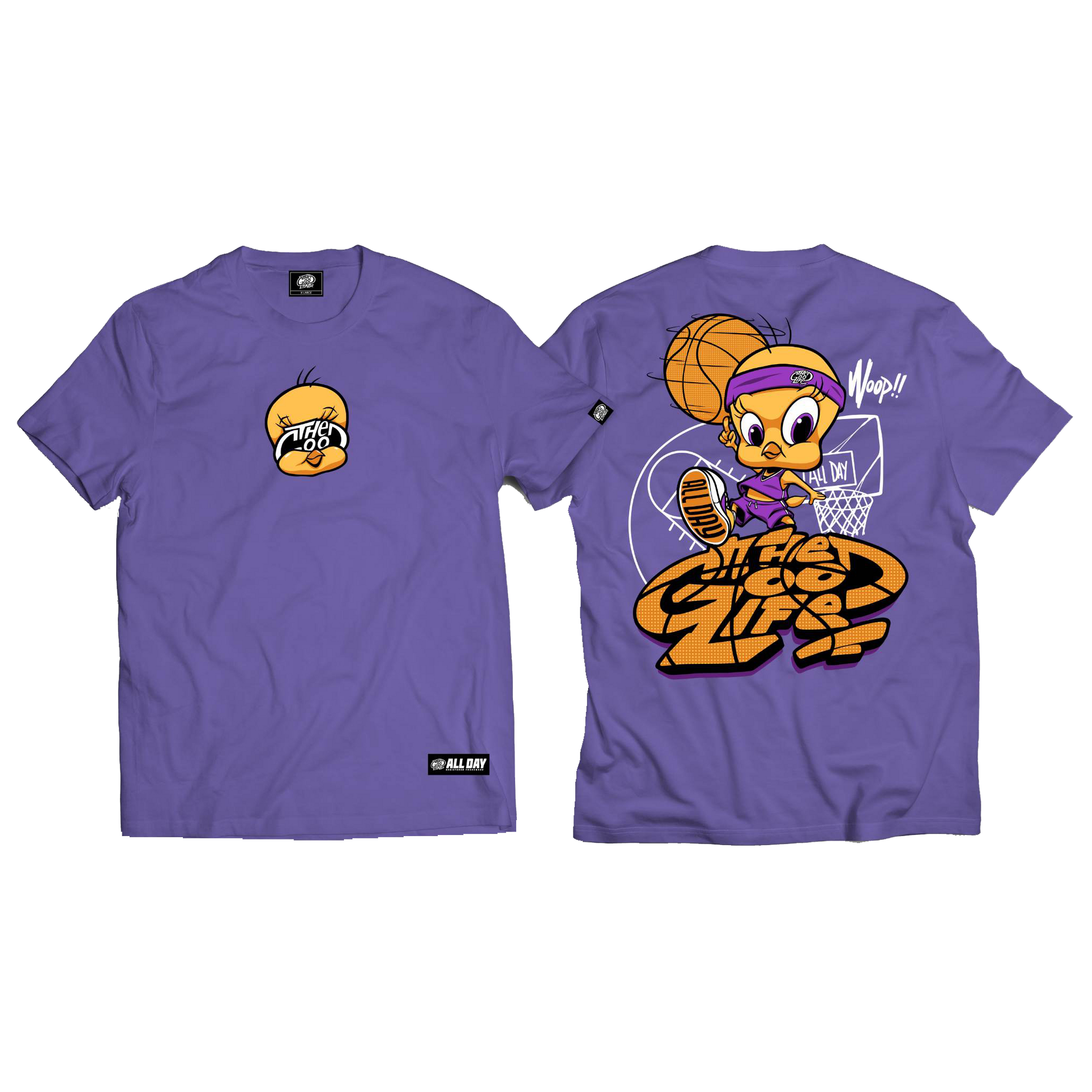 TWEETY (LAVENDER) TEE - "TUNE SQUAD v2"