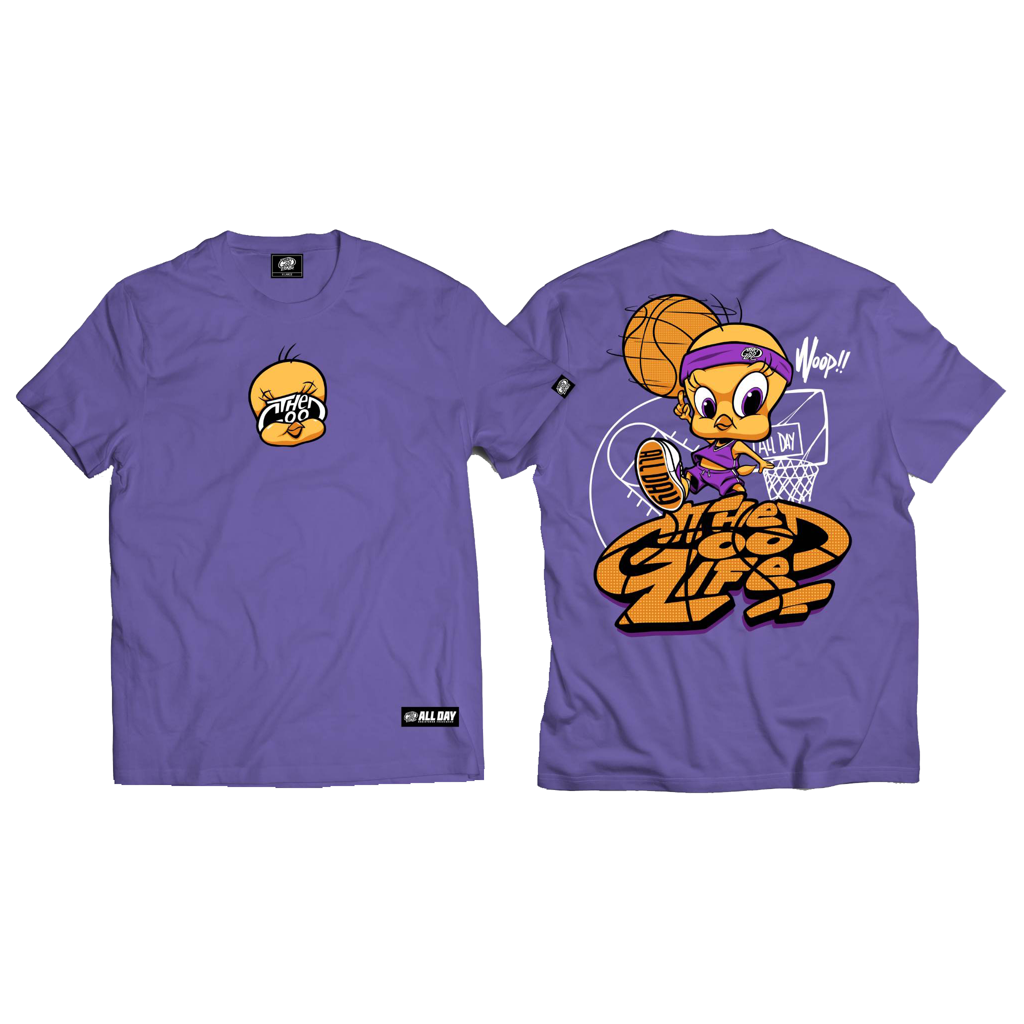 TWEETY (LAVENDER) TEE - "TUNE SQUAD v2"