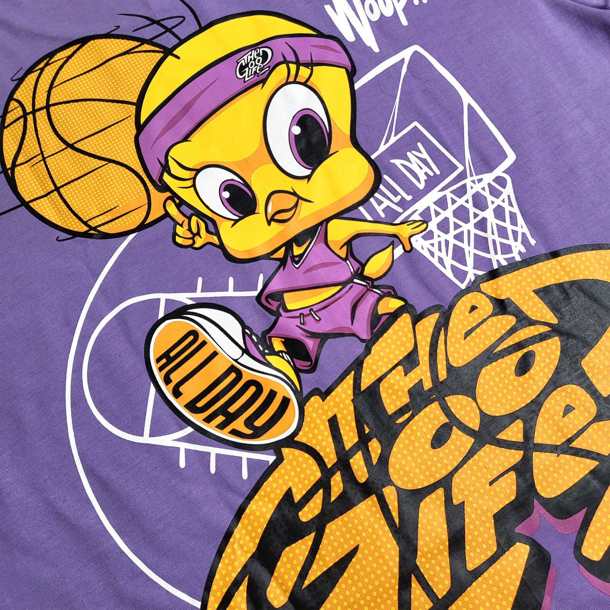TWEETY (LAVENDER) TEE - "TUNE SQUAD v2"