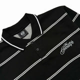 TWIN STRAND (BLACK) POLO CREWNECK
