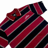 TWIN STRAND (MAROON/BLACK) POLO SHIRT