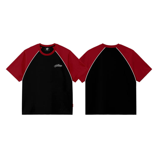 TWINSTRAND (BLACK/RED) RAGLAN T-SHIRT