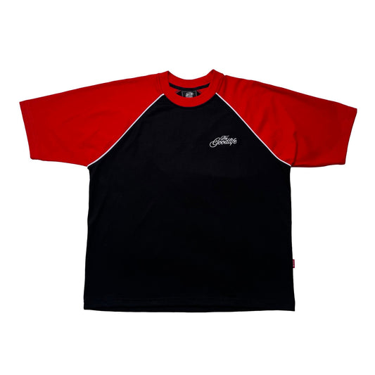 TWINSTRAND (BLACK/RED) RAGLAN T-SHIRT