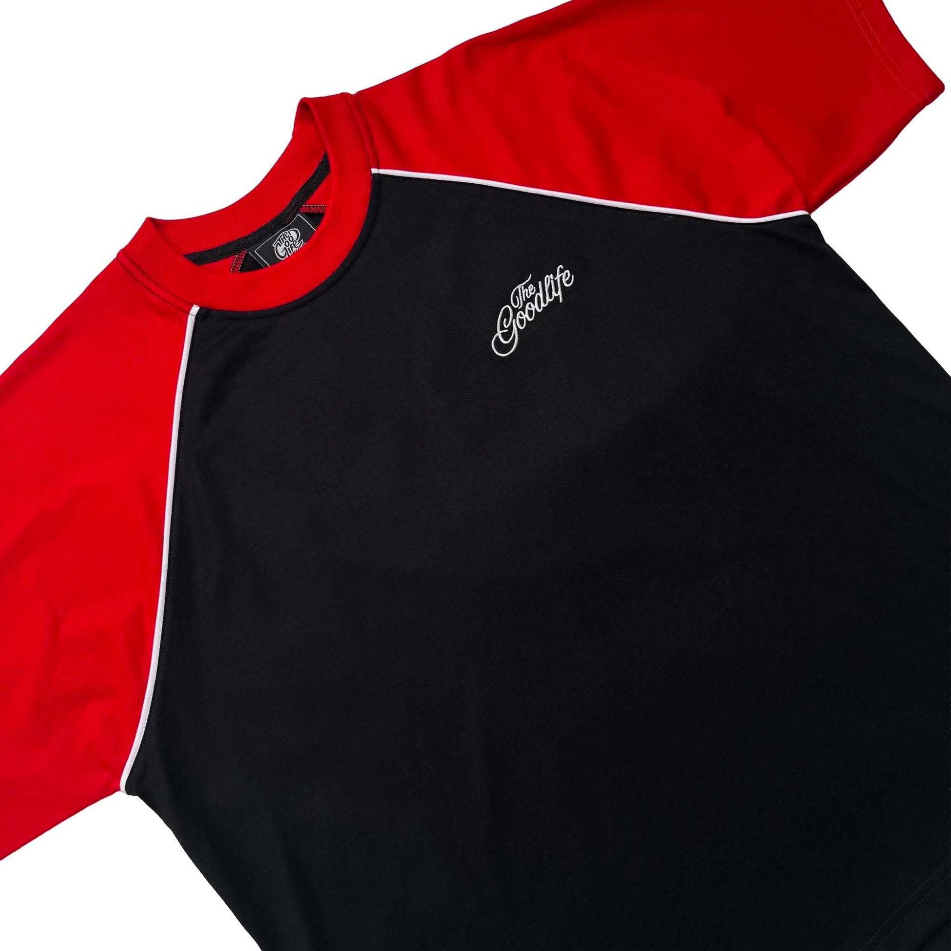 TWINSTRAND (BLACK/RED) RAGLAN T-SHIRT