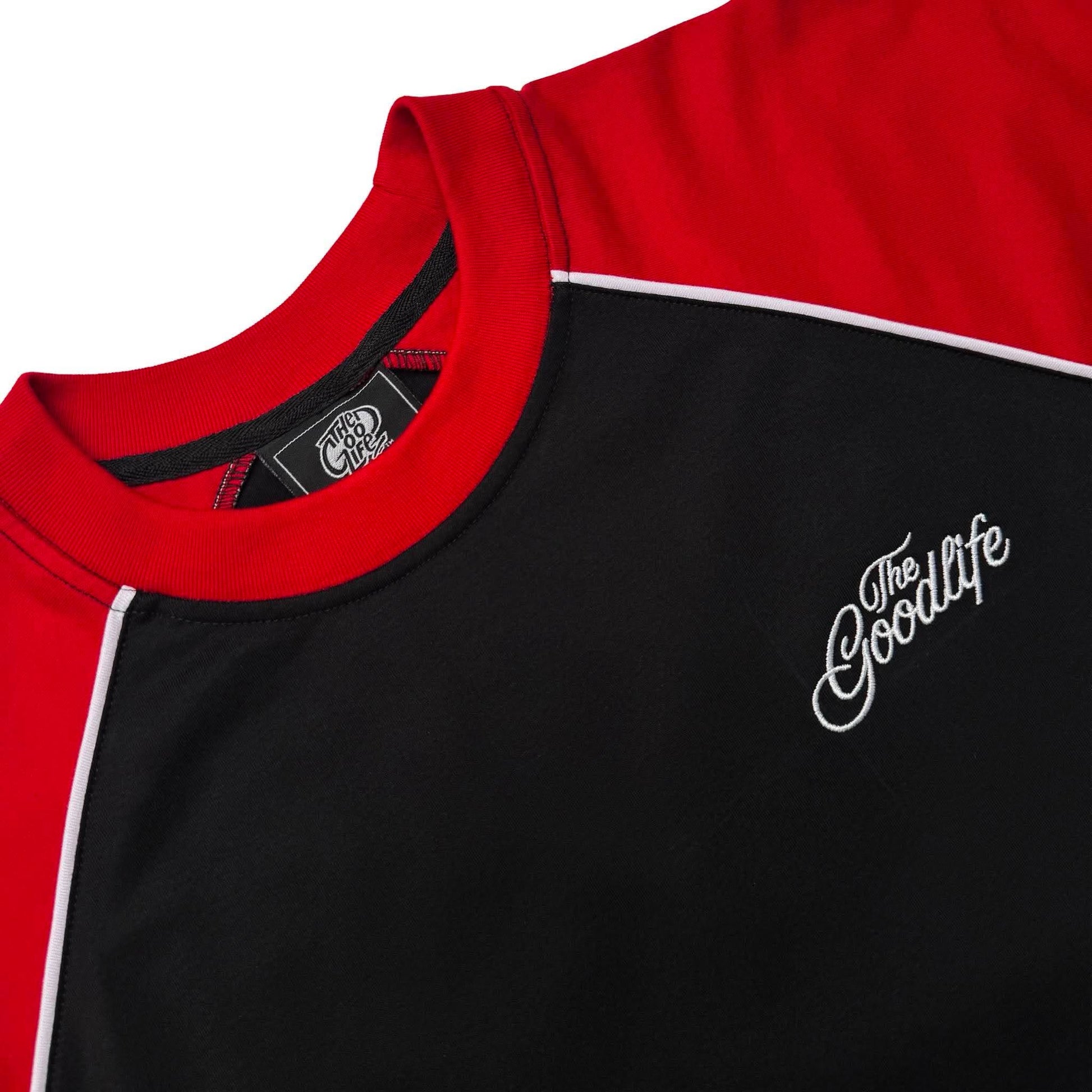 TWINSTRAND (BLACK/RED) RAGLAN T-SHIRT