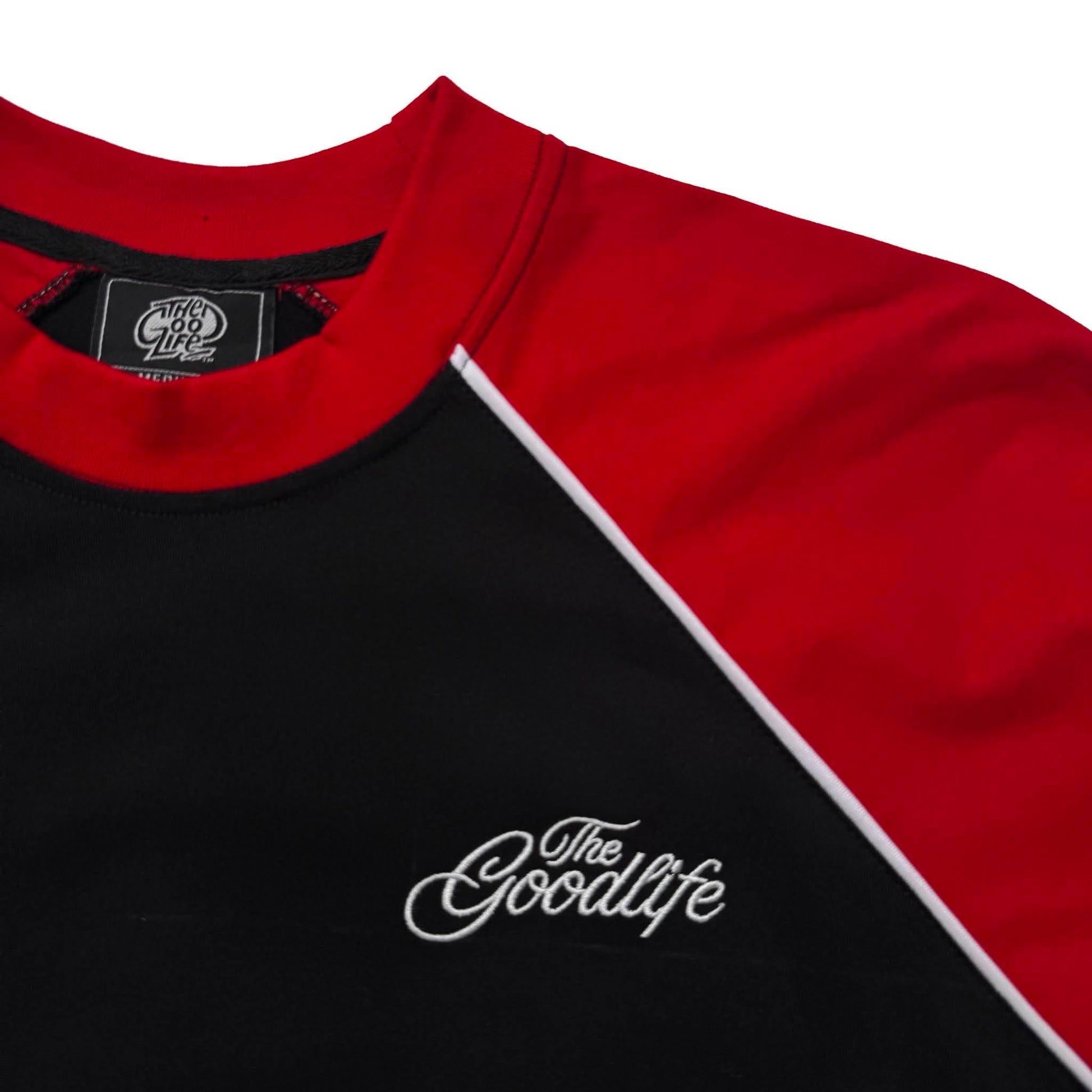 TWINSTRAND (BLACK/RED) RAGLAN T-SHIRT