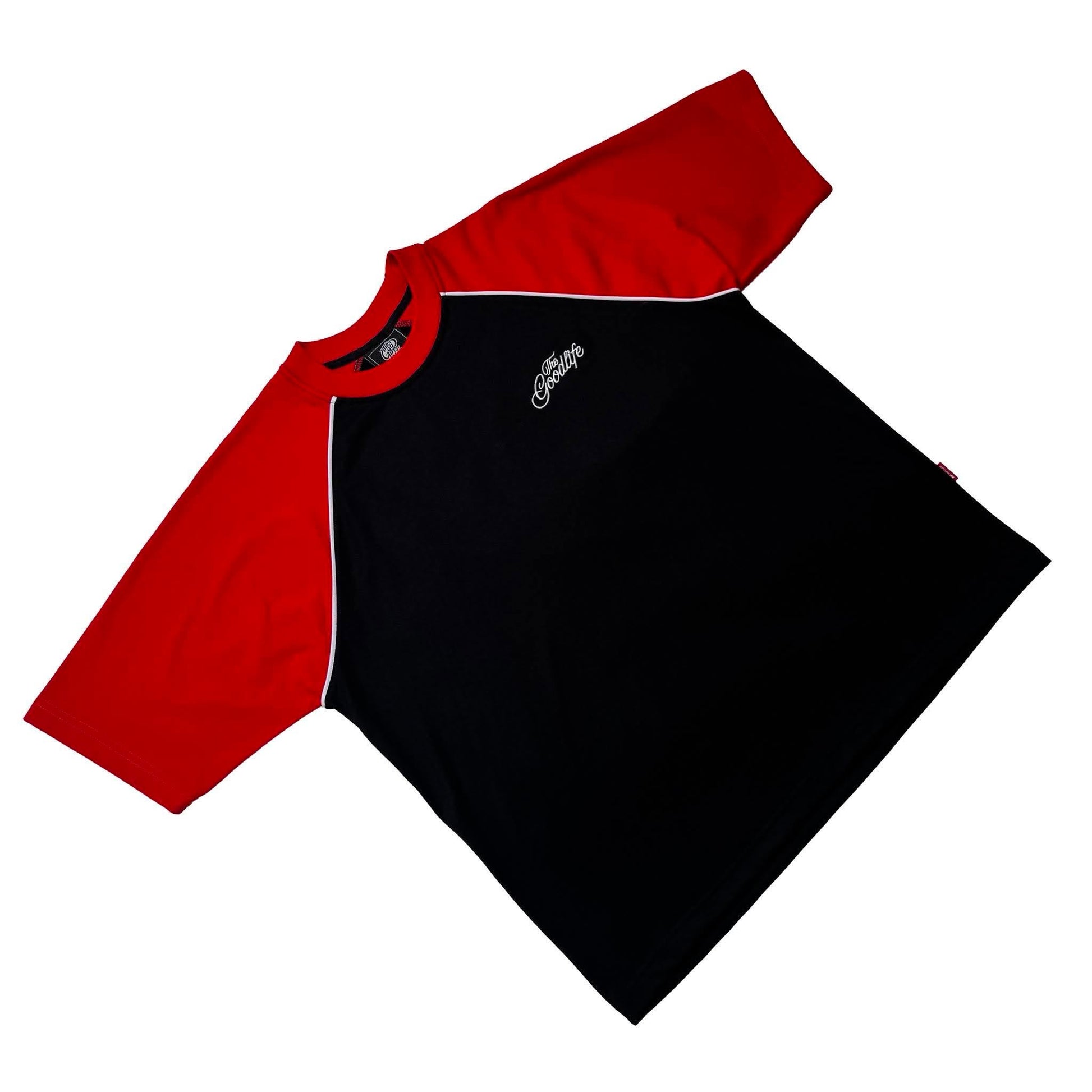 TWINSTRAND (BLACK/RED) RAGLAN T-SHIRT