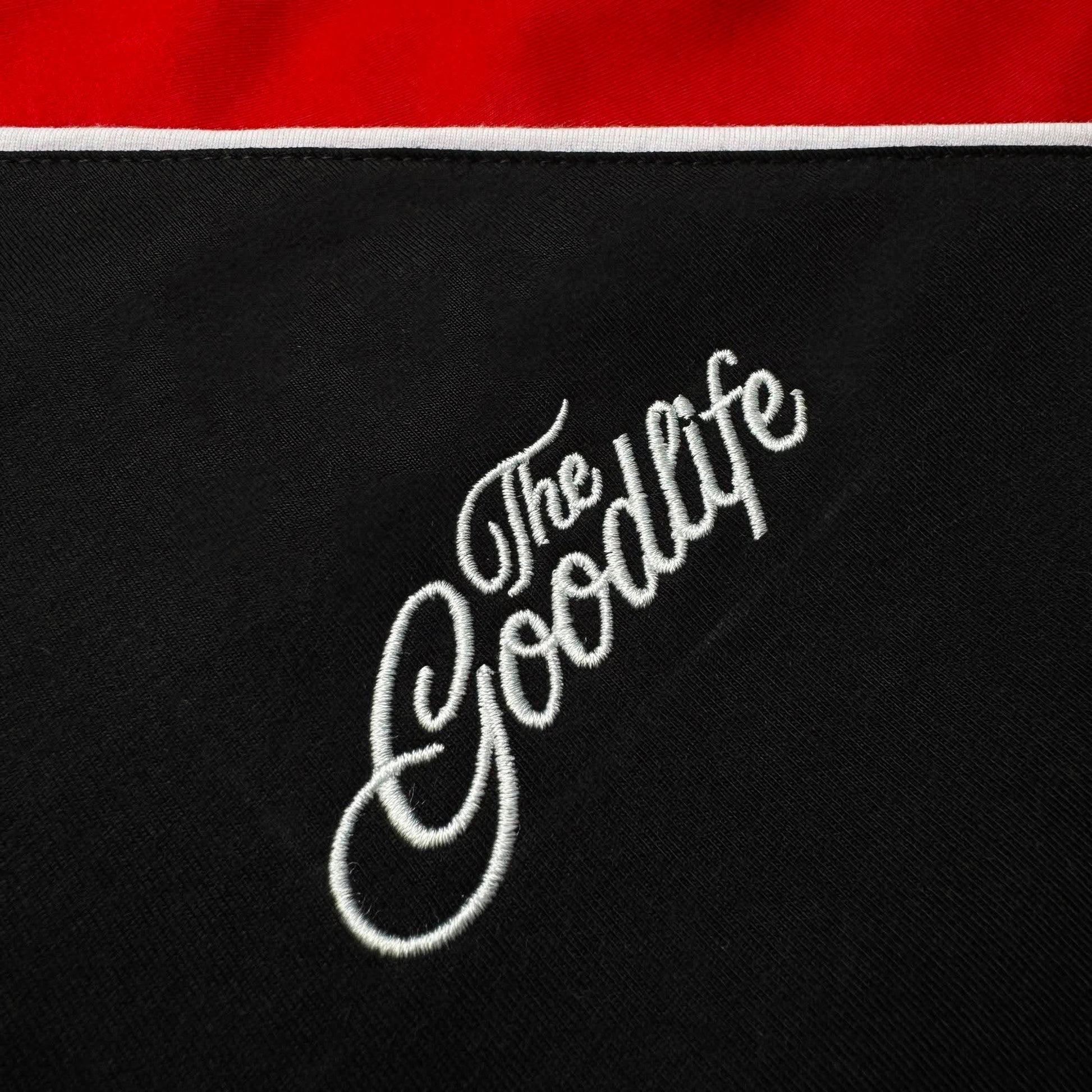 TWINSTRAND (BLACK/RED) RAGLAN LONG SLEEVE