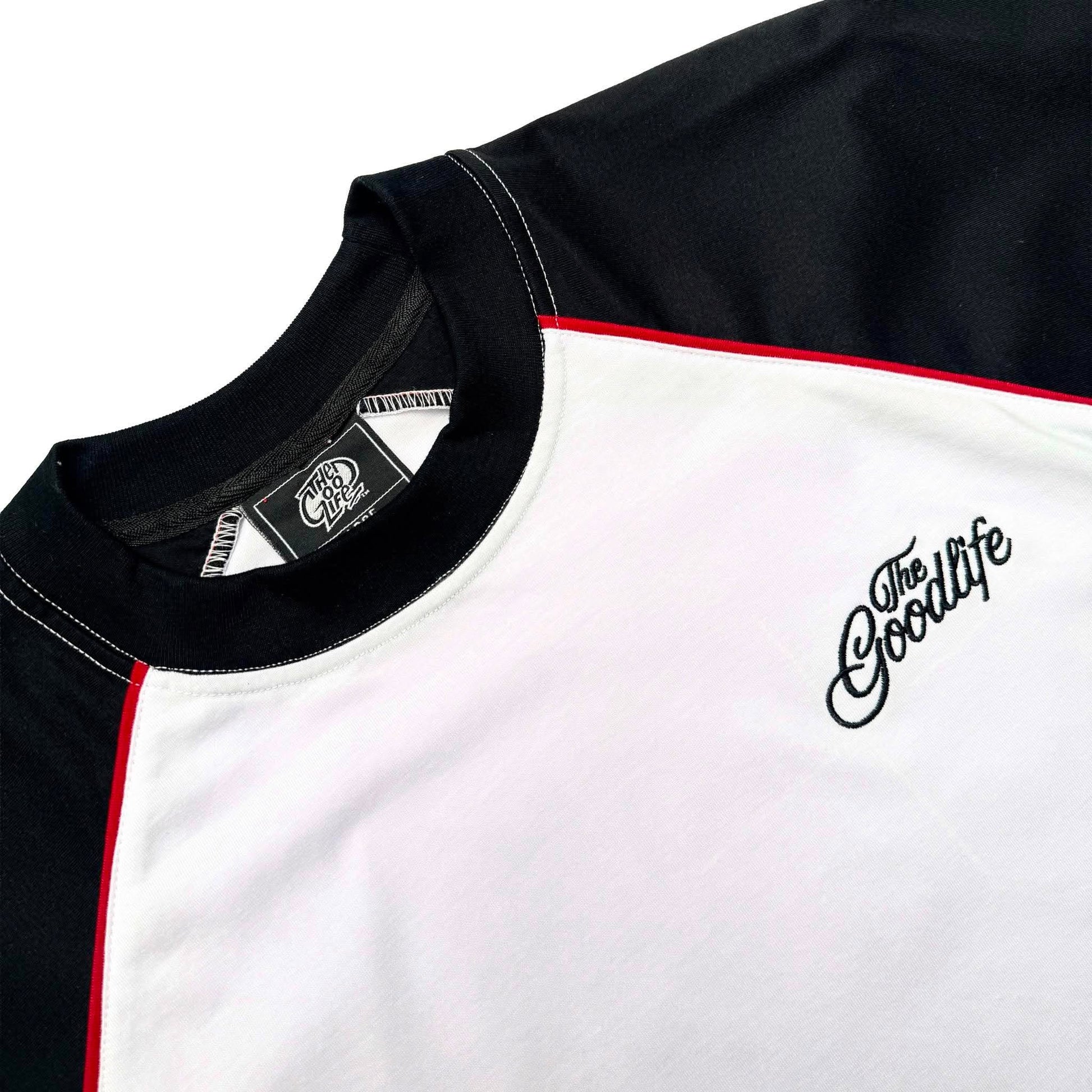 TWINSTRAND (WHITE/BLACK) RAGLAN T-SHIRT