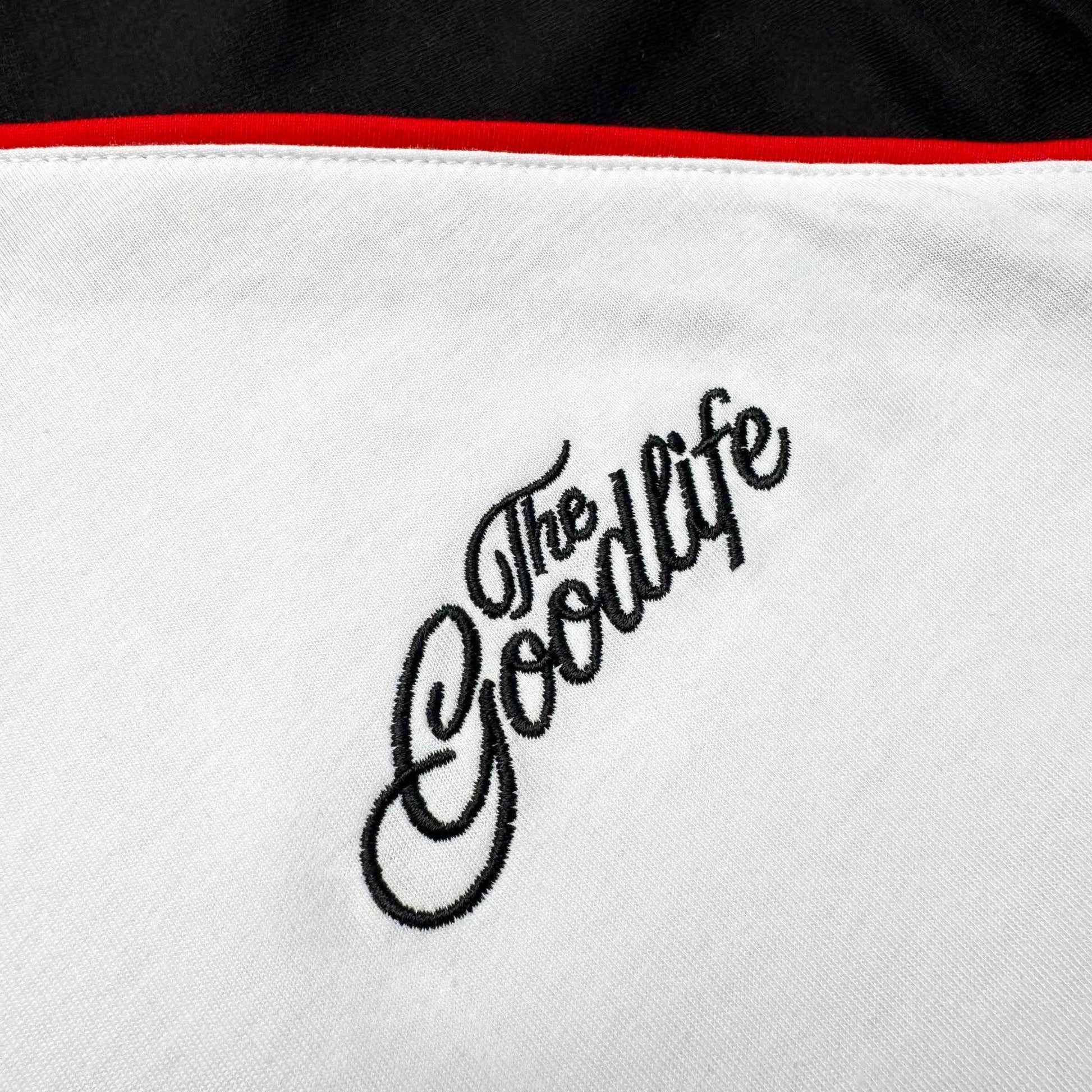 TWINSTRAND (WHITE/BLACK) RAGLAN LONG SLEEVE