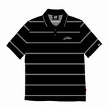 TWIN STRAND (BLACK) POLO SHIRT