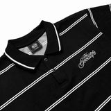 TWIN STRAND (BLACK) POLO SHIRT