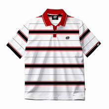 TWIN STRAND (RED/NAVY/WHITE) POLO SHIRT