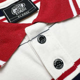 TWIN STRAND (RED/NAVY/WHITE) POLO SHIRT