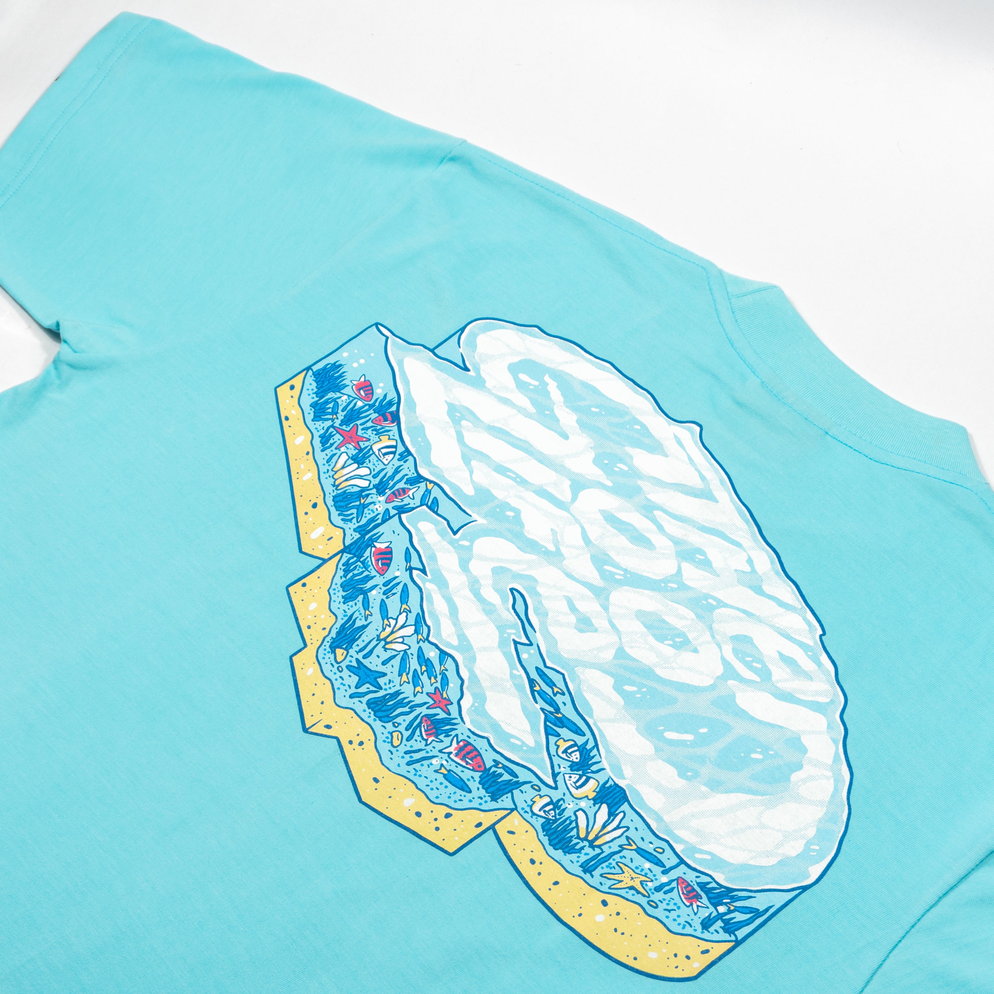 UNDERSEA (LIGHT AQUA) T-SHIRT