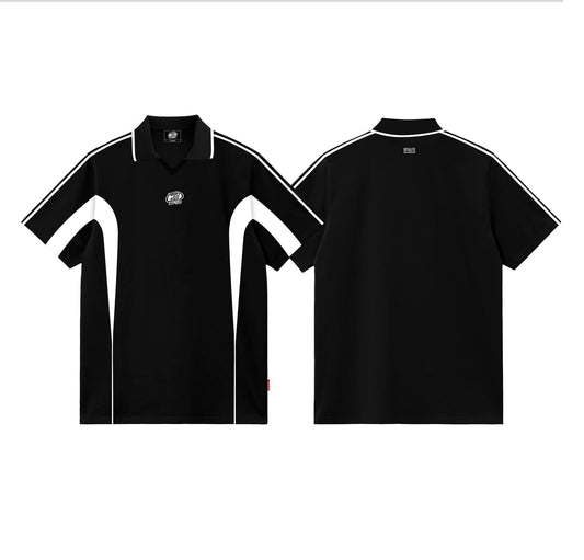 VELOCITY LANE (BLACK) POLO SHIRT VNECK