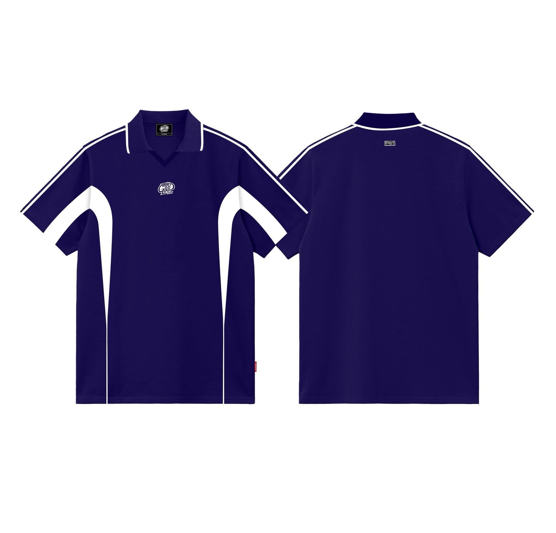 VELOCITY LANE (BLUE) POLO SHIRT VNECK