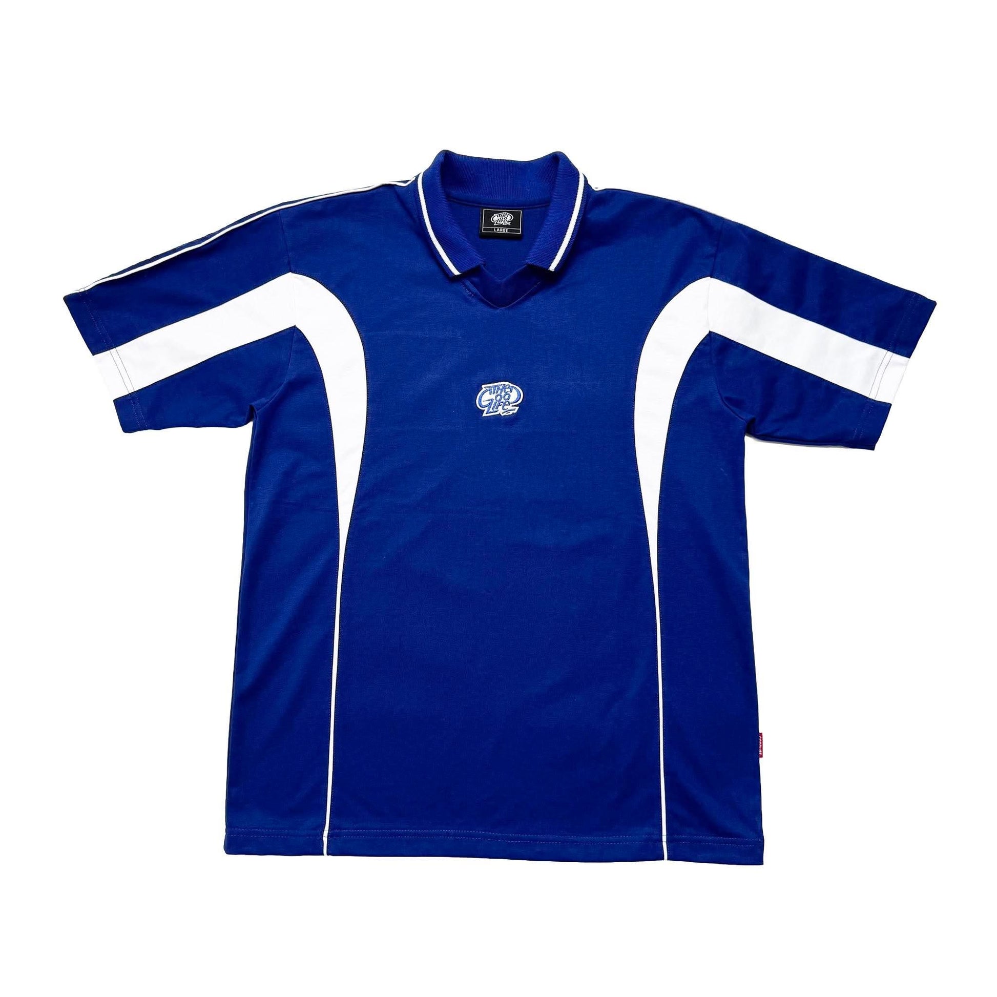 VELOCITY LANE (BLUE) POLO SHIRT VNECK