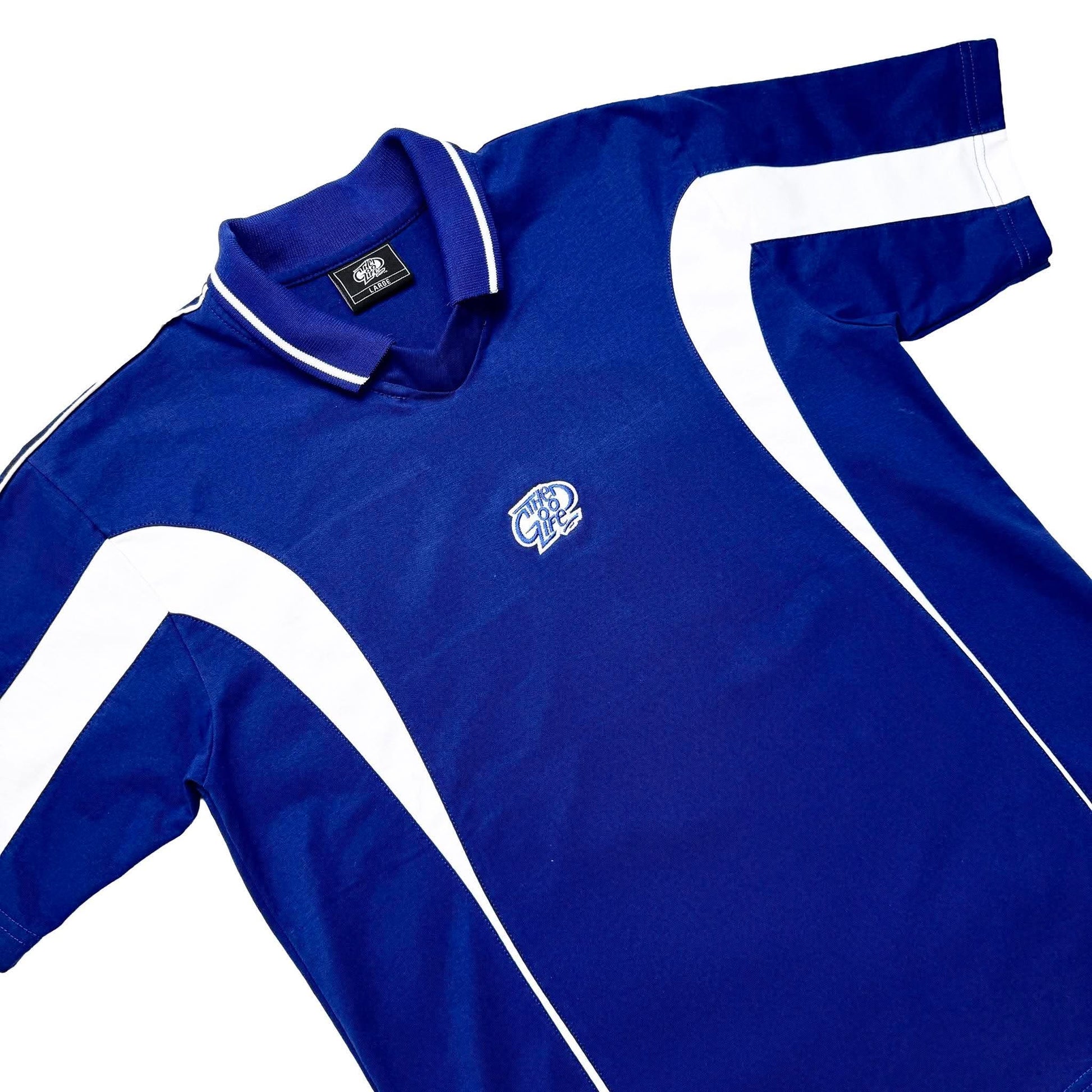 VELOCITY LANE (BLUE) POLO SHIRT VNECK