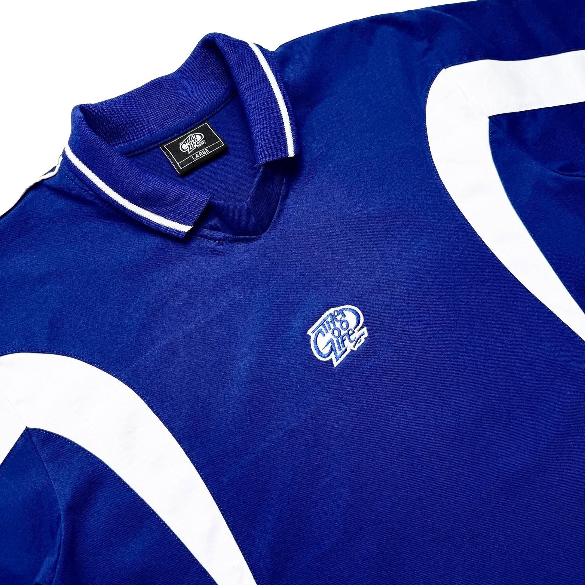 VELOCITY LANE (BLUE) POLO SHIRT VNECK