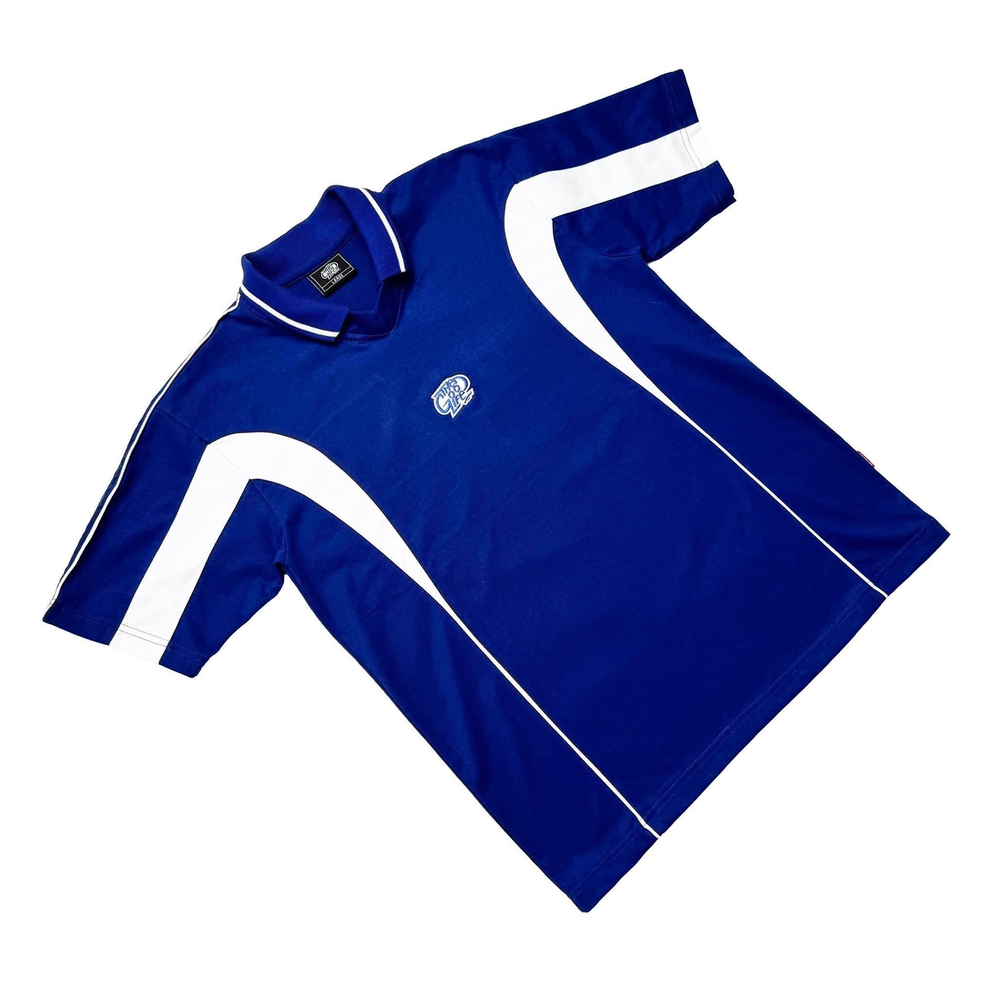 VELOCITY LANE (BLUE) POLO SHIRT VNECK