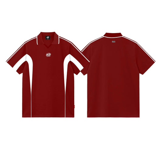 VELOCITY LANE (RED) POLO SHIRT VNECK