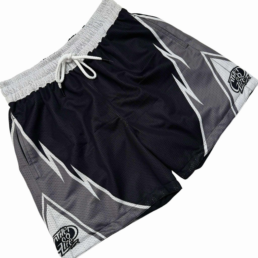 WILD WAVE (BLACK) MESH SHORTS