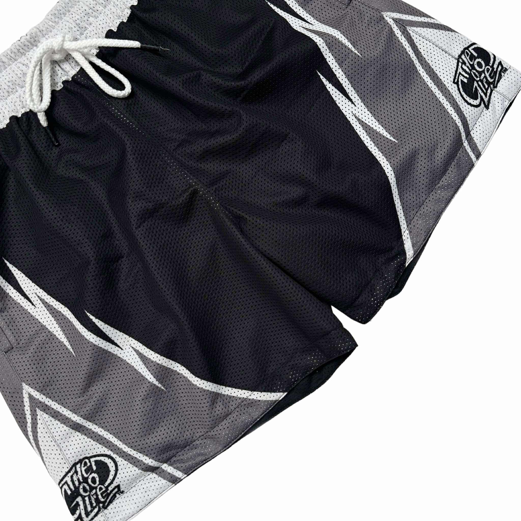 WILD WAVE (BLACK) MESH SHORTS