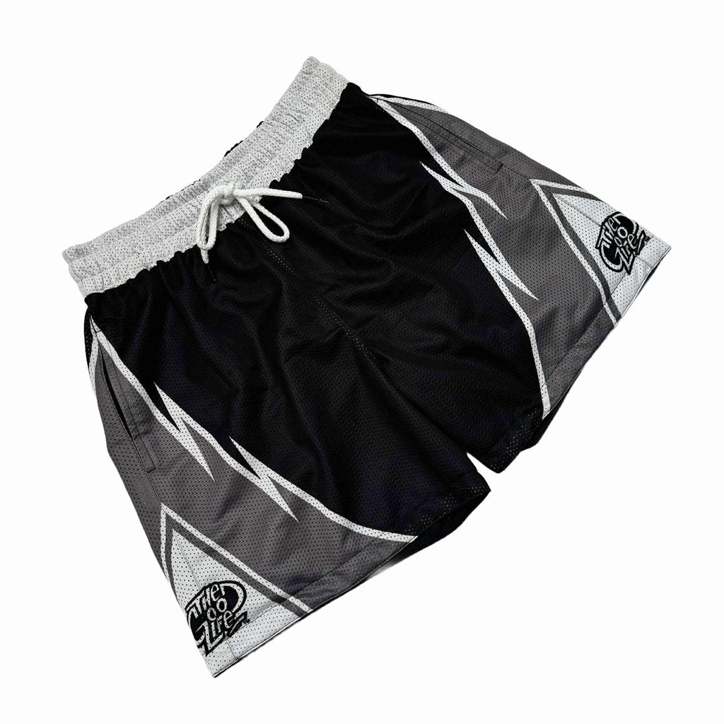 WILD WAVE (BLACK) MESH SHORTS