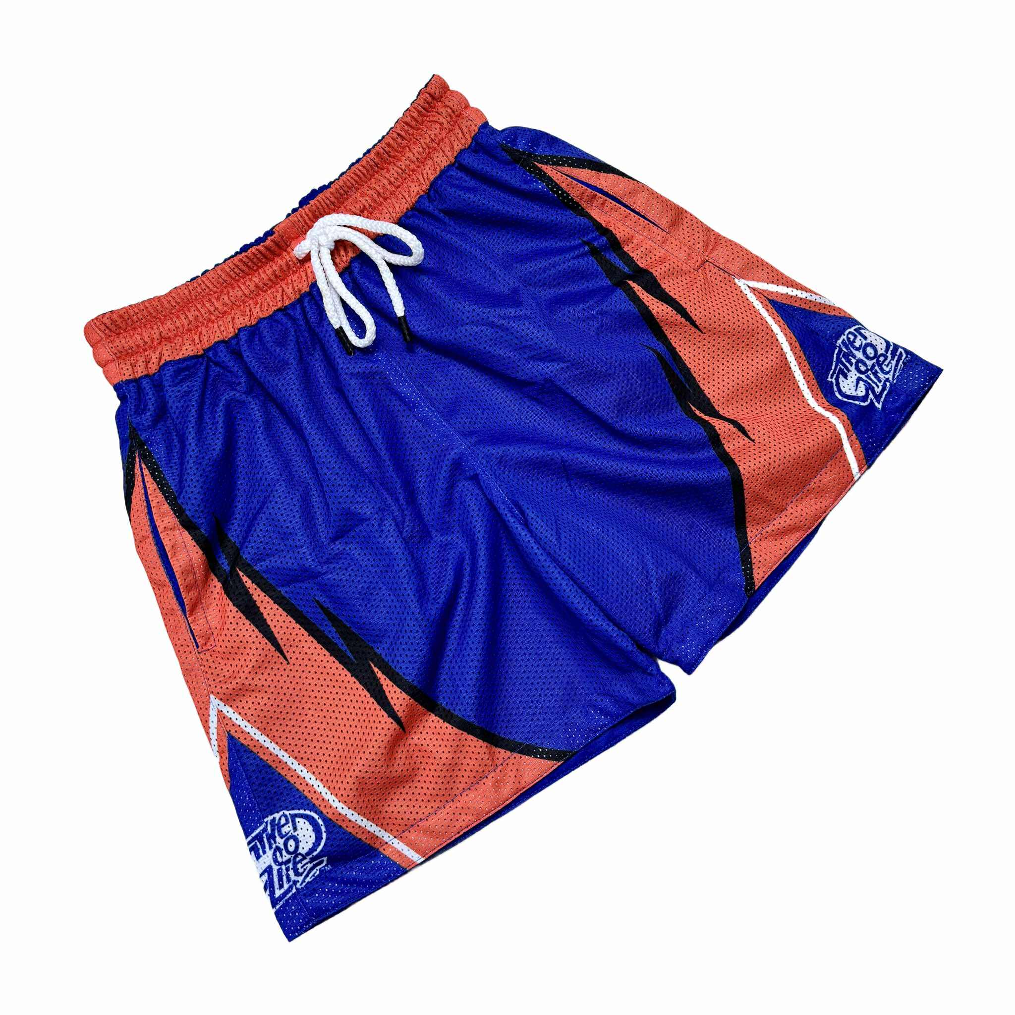 WILD WAVE (BLUE) MESH SHORTS