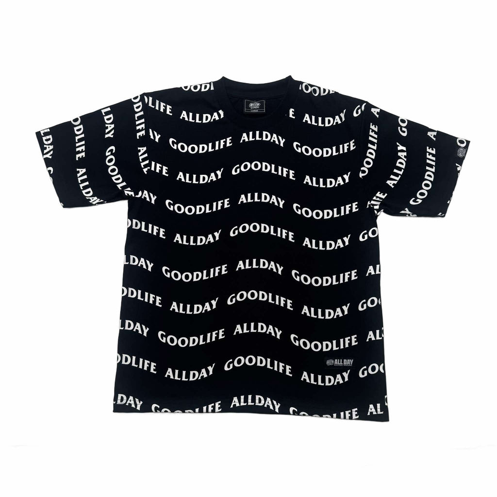 WAVY (BLACK) T-SHIRT